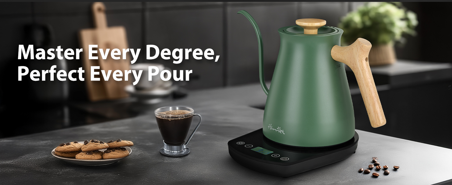 electric tea kettle temperature control