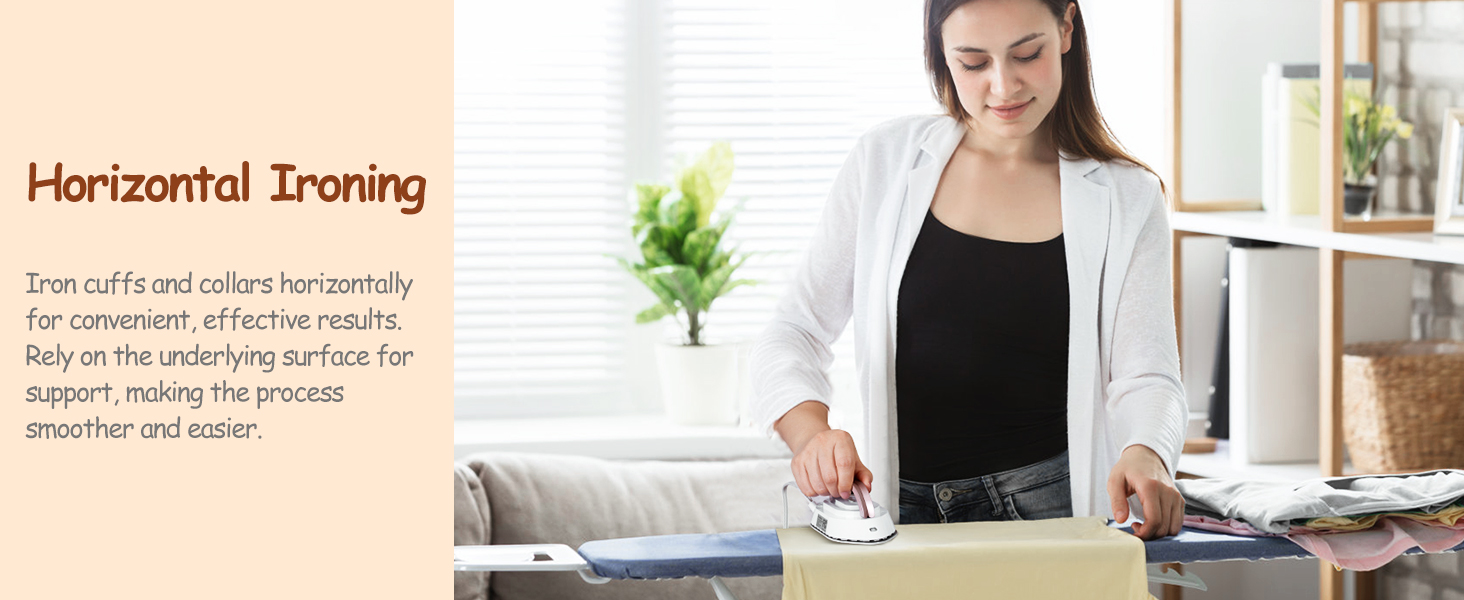 Horizontal Ironing Portable garment ironing machine Wrinkle-free Clothes my little iron go mini