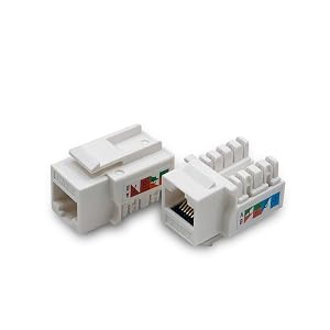 Keystone Jack White Cat6 Cat5e Cat5