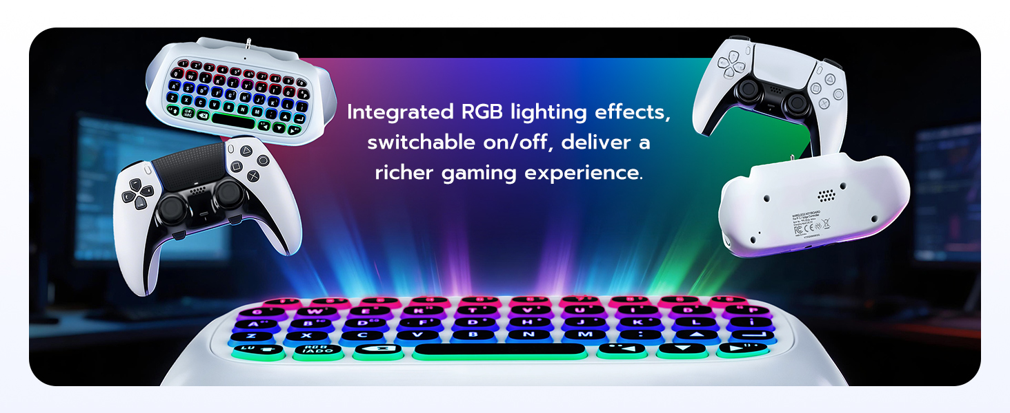 Integrated RGB lighting effects