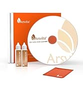 Arsvita Laser Lens Cleaner Disc Cleaning Set for CD/VCD/DVD Player, Safe and Effective, ARCD-03