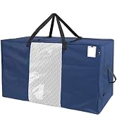 HYPER VENTURE Folding Mattress Storage Bag - Durable Carry Case Fits for Tri-Fold Up to 6 inches ...