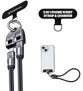 ClutchLoop Cell Phone Lanyard and USB C to USB C Charger for iPhone: Wrist Strap Most iPhone and ...