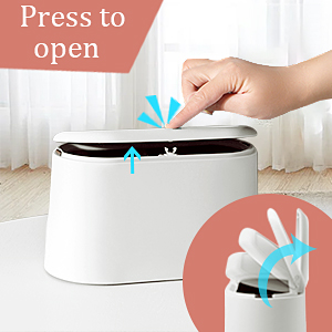 countertop trash can mini