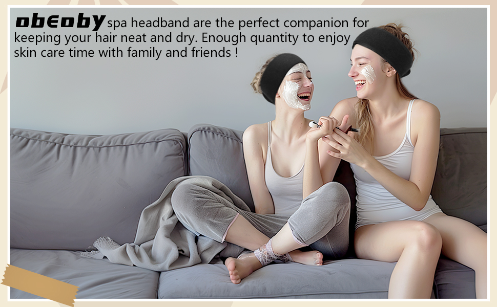 Adjustable Face Wash Headband