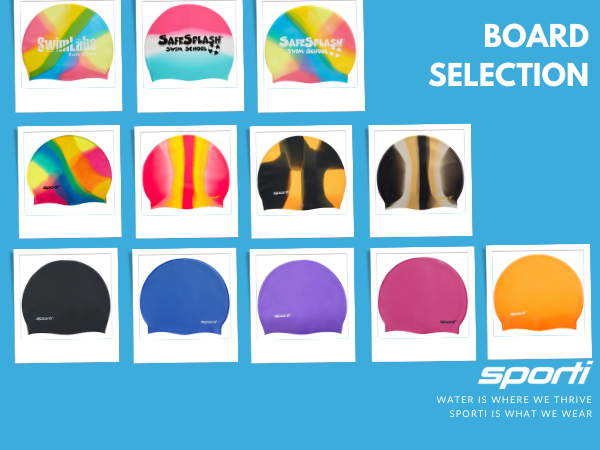 silicone swim cap, swimming cap