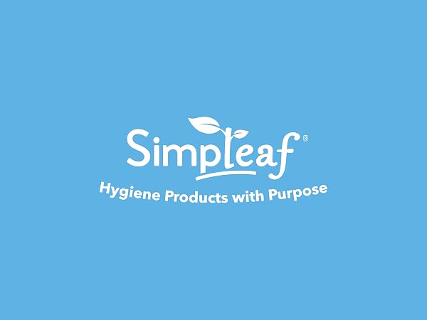 Simpleaf Unscented Hygiene Products with Purpose