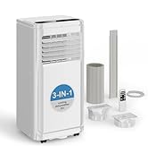 Uthfy 10,000 BTU Portable Air Conditioners, 3-in-1 Portable AC with Cooling, Fan & Dehumidifier, ...