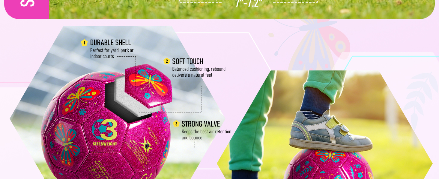 safe durable toddler soccer ball