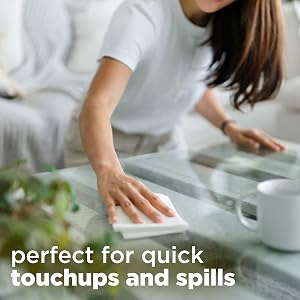 quick touchups and spills