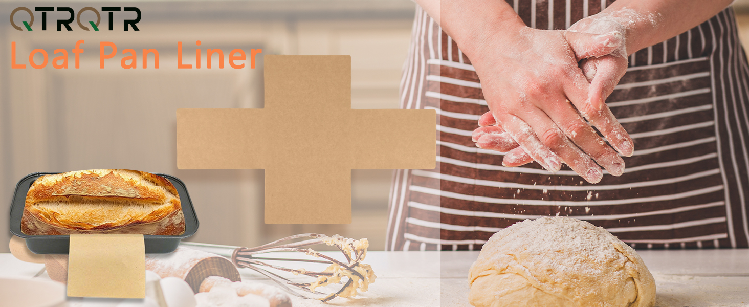 loaf pan liners for baking bread 8*4