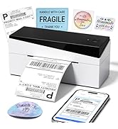 Omezizy Bluetooth Shipping Label Printer 4x6, 249BT Thermal Label Printer for Small Business, Shi...