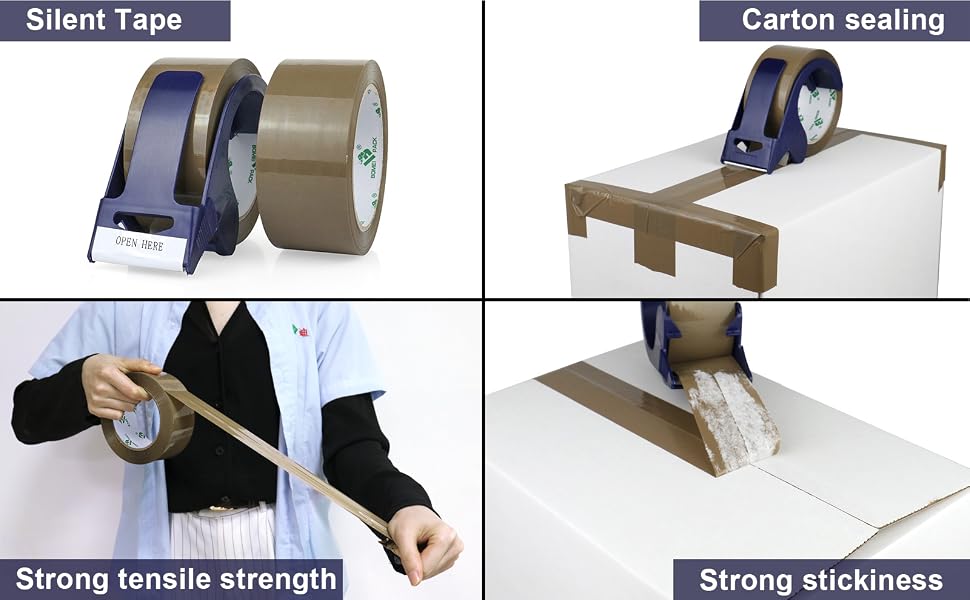 Clear Packing Tape - 1100 Yards Per Roll