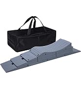Homeon Wheels RV Leveling Blocks Heavy Duty Camper Leveling Blocks RV Stabilizer Pads,1 Top Tire ...