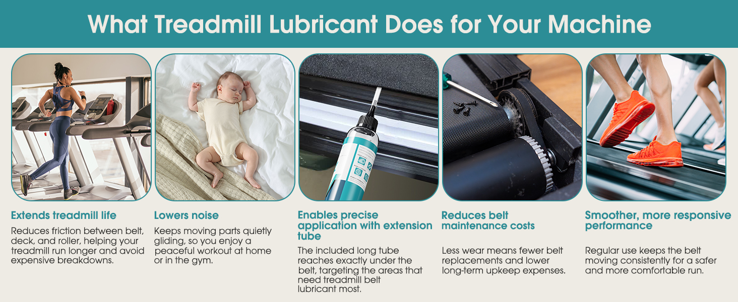 treadmill oil belt lubricant