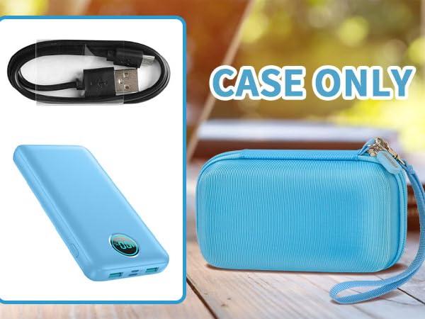 LOVELEDI charger power bank Travel Case