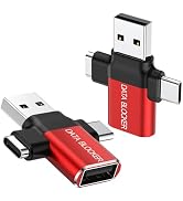 BUISAMG Data Blocker, 4-in-1 Universal USB Data Blocker, Protection from Illegal Downloading, Hac...