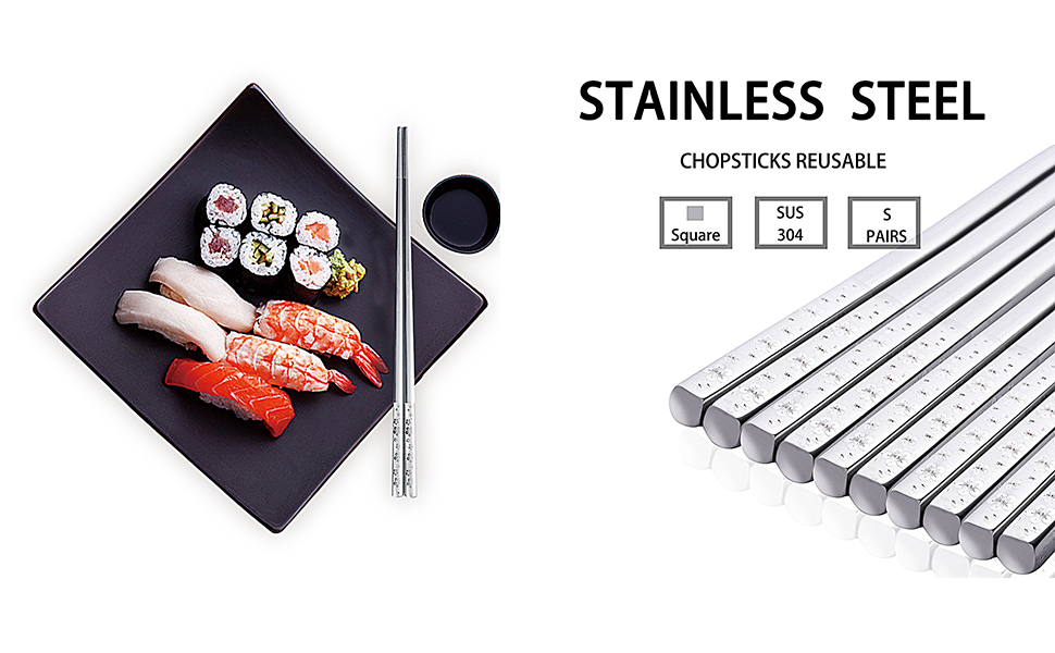 stainless steel chopsticks
