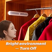 Motion Sensor Lights Indoor, STAR-SPANGLED, Stick on Lights, Stair Lights, Wardrobe Cupboard Lights