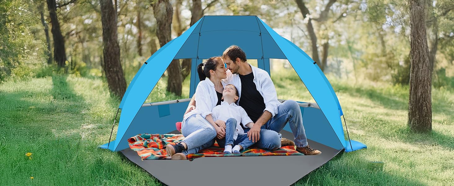 camping beach shade tent