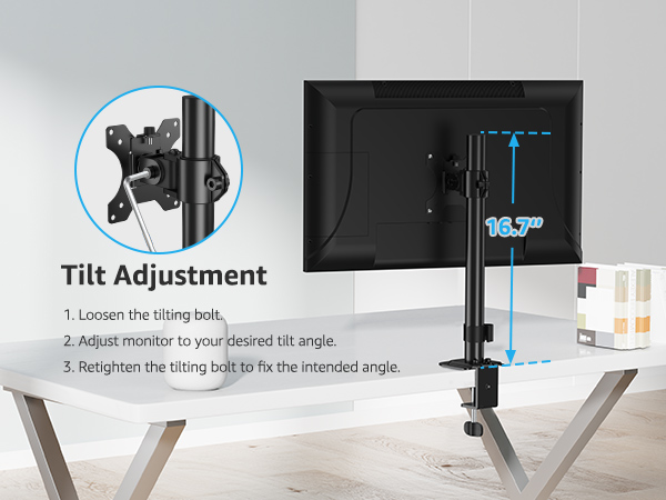 monitor arm monitor mount mountup single monitor desk mount