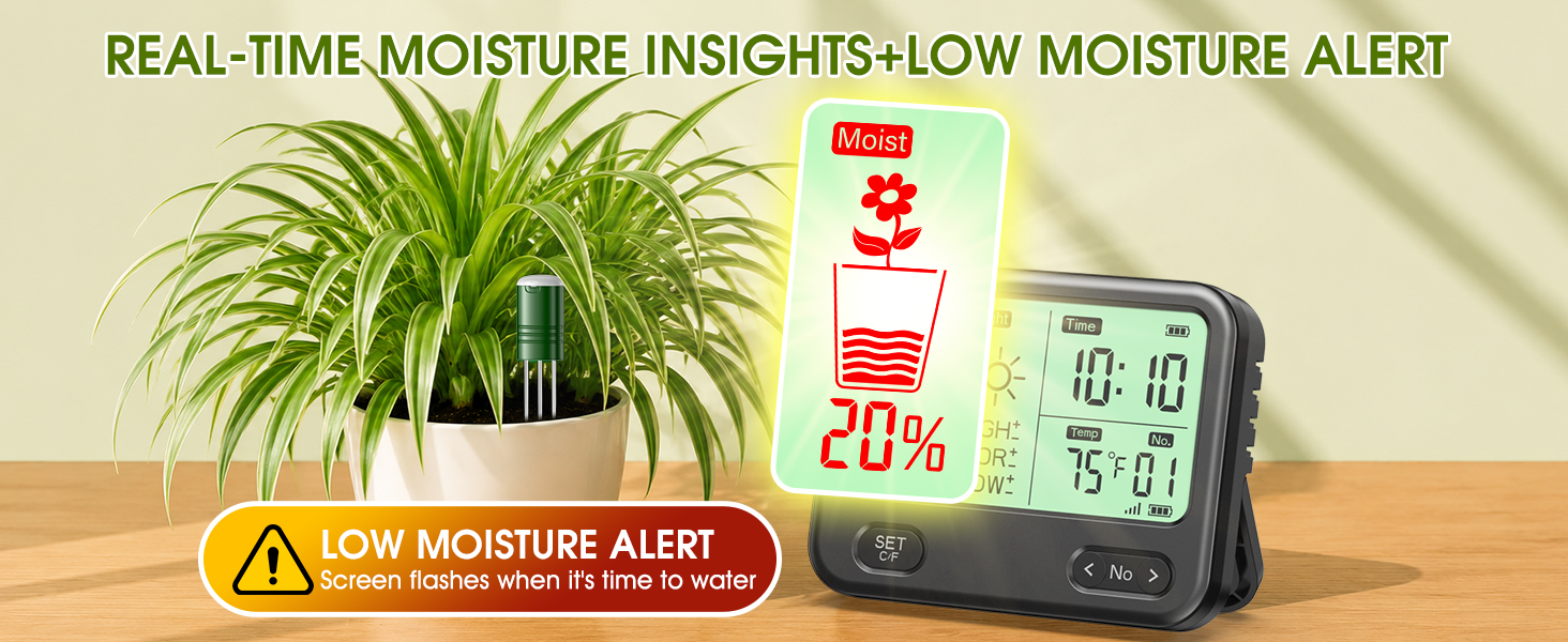 Soil Moisture Meter for Plants