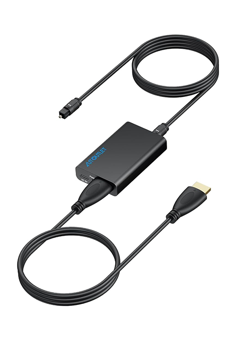 HDMI eARC to Optical Audio Adapter