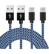 Micro USB Charger Cable,2Pack-3.3FT USB-A to Micro USB Cable 480Mbps Transfer for for Old Kindle ...