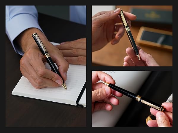 Scriveiner black ballpoint pen
