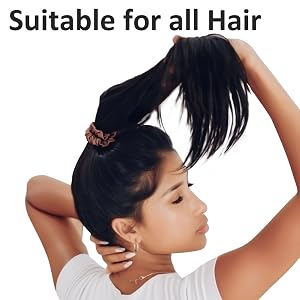 silk hair ties