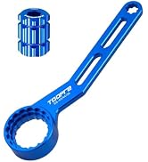 6-in-1 Bike Bottom Bracket Tool, External Cups Lockring and Crank Arm Cap Install Removal - Wrenc...