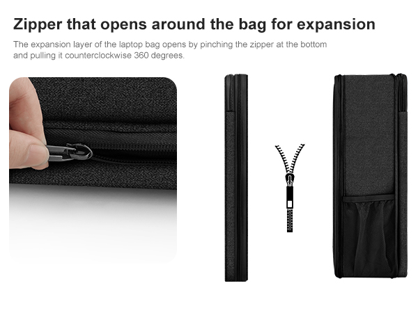 Slim Expandable Laptop Backpack