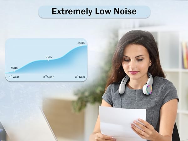 Portable Neck Fan