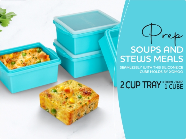 silicone food storage containers silicone molds for food silicone ice cube trays with lid Extra