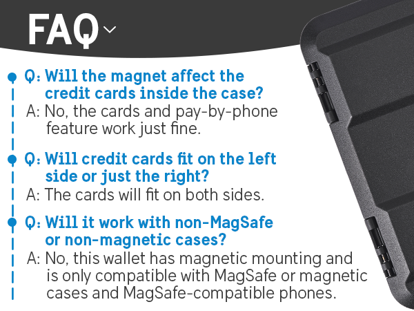 Pelican magsafe wallet card case wallet for men magnetic wallet and card holder