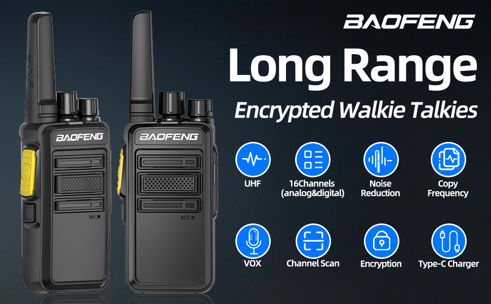 long range walkie talkies