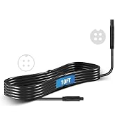 EWAY 4 Pin Extension Cable (10FT/3M) for Dash Cam Rear View Backup Camera Reverse Car Recorder Mi...