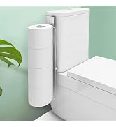 Conworld Toilet Paper Storage for 4 Roll Tissue, Over The Tank Toilet Paper Holder, Stainless Ste...