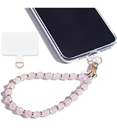 Marble Beaded Phone Wrist Strap