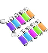 64GB Flash Drive 10 Pack 64G USB Flash Drive K&ZZ 64 GB Thumb Drive Memory Stick Gig Stick USB 2....