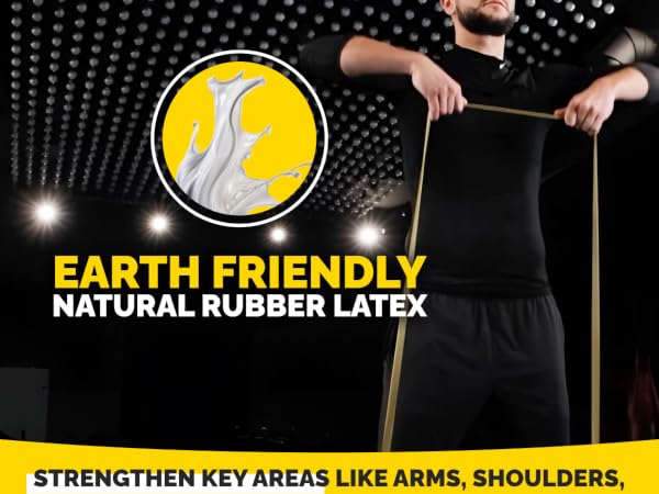Tribe Lifting Latex Long Resistance Bands Set