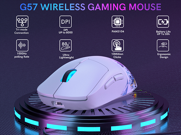 WIRELESS GAMING MOUSE