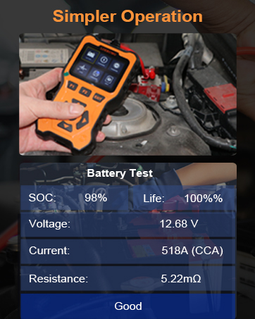 Automotive Alternator Tester Digital