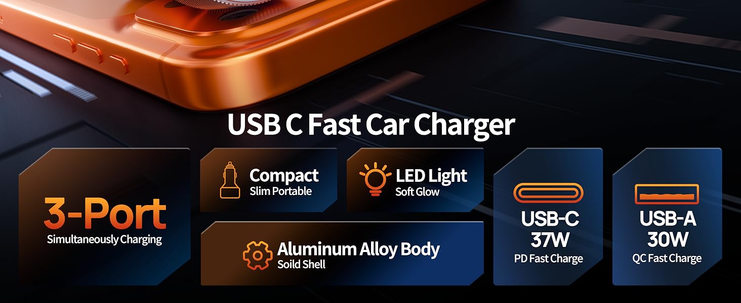 iPhone 17 usb c car charger