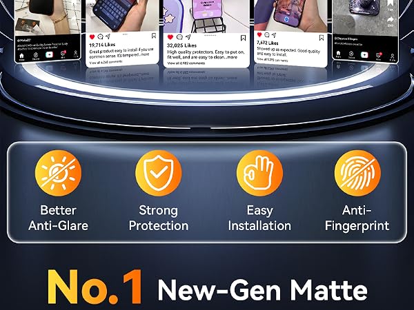 matte blue light screen protector 17