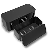 Cord Organizer Box - Wire Storage Box for Extension Cord, Power Strips, and Surge Protector Wire ...