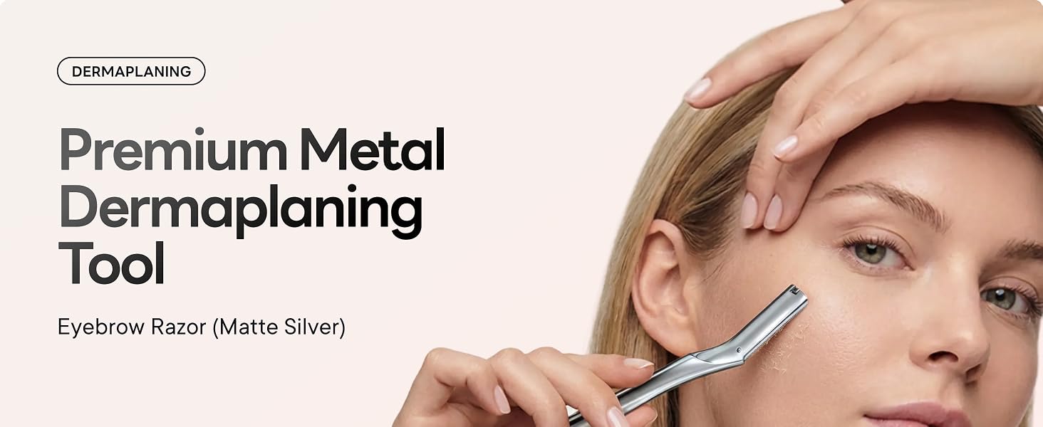 dermaplane razor for women removing peach fuzz