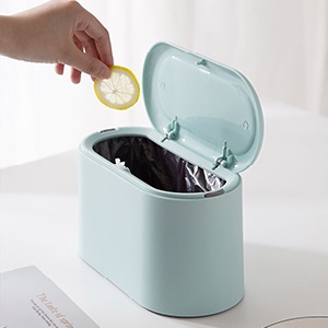 Mini Trash Can with Lid