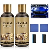 2Pcs PTZ Crystal Serum for Cars,PTZ Advanced Graphene Ceramic Coating for Cars,9H Graphene Coatin...