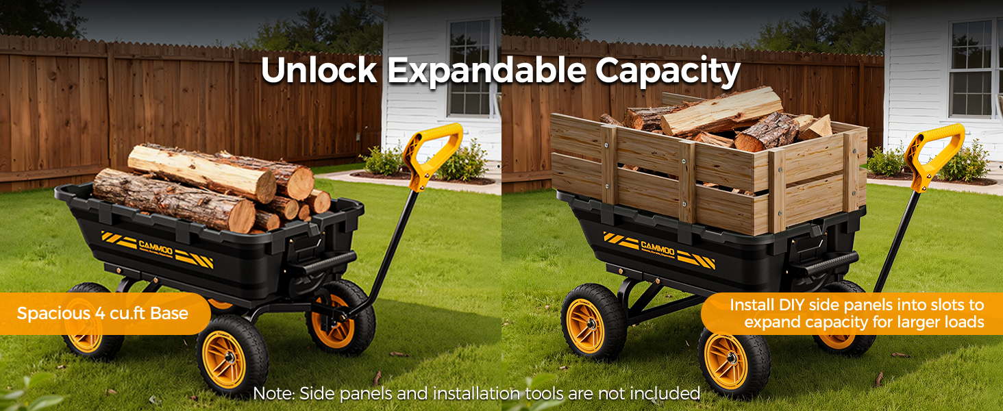 yard dump cart